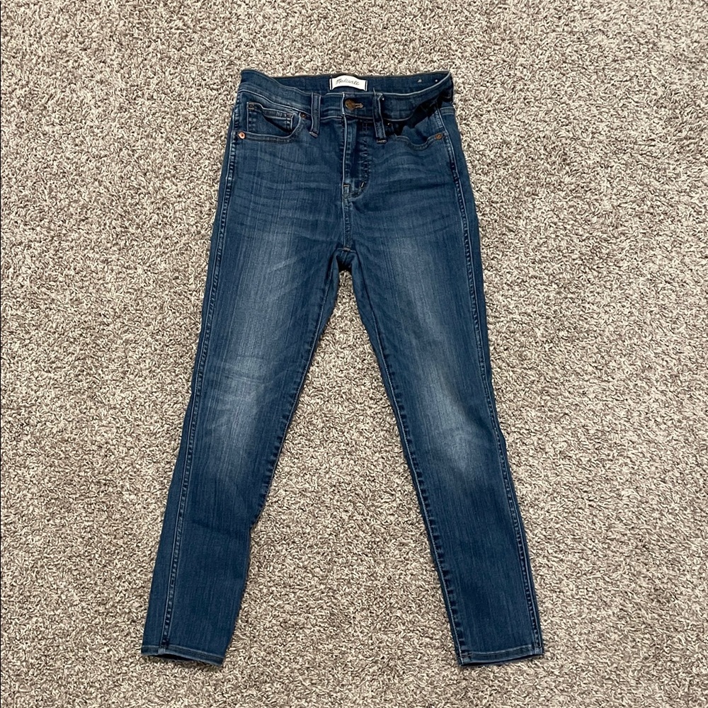 Madewell Blue Skinny Jeans with Modern Cut
